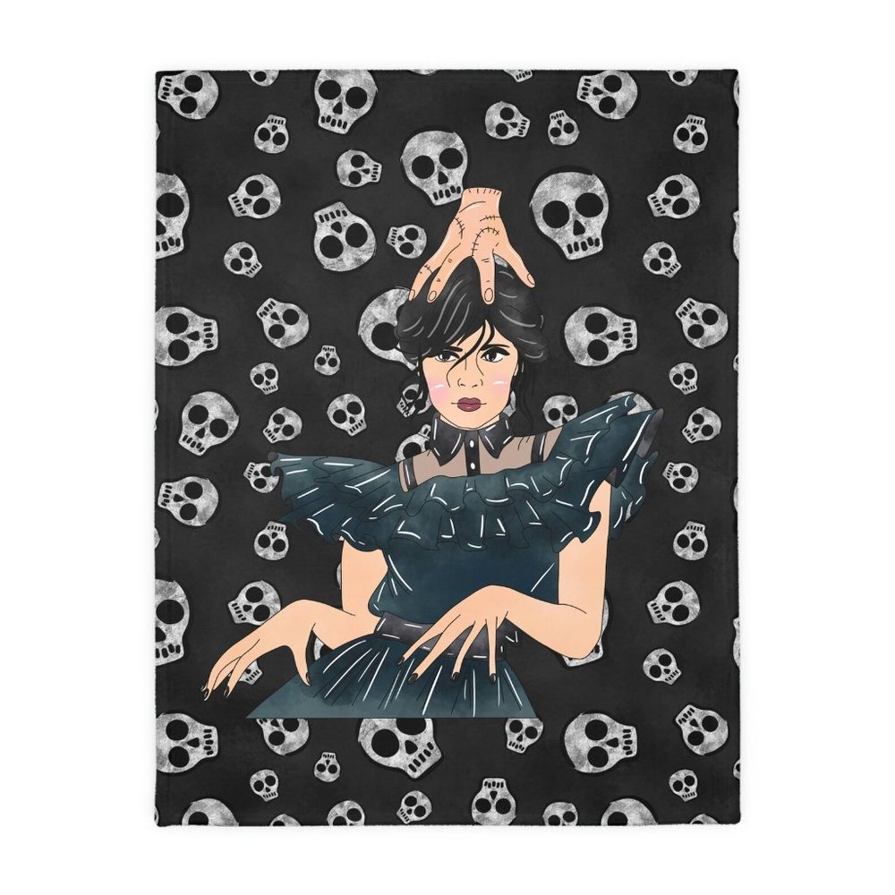 Wednesday Addams Blanket